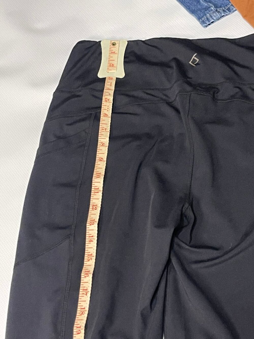BSP Better Sports Performance Flare Leg Leggings, Black, Size XL - Picture 7 of 8